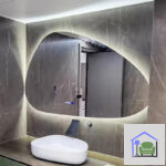 LED Irregular Bathroom Mirror